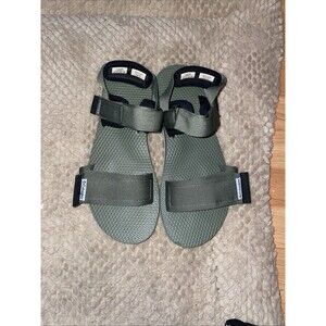 Columbia Womens Via Strappy Sport Sandals Size 9 Olive Green Adjustable